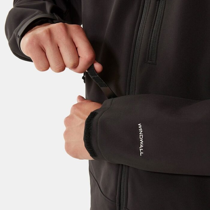 ⁦The North Face Men's Apex Bionic Jacket - جاكيت ذا نورث فيس ابيكس بيونيك للرجال لون أسود⁩ - الصورة ⁦10⁩