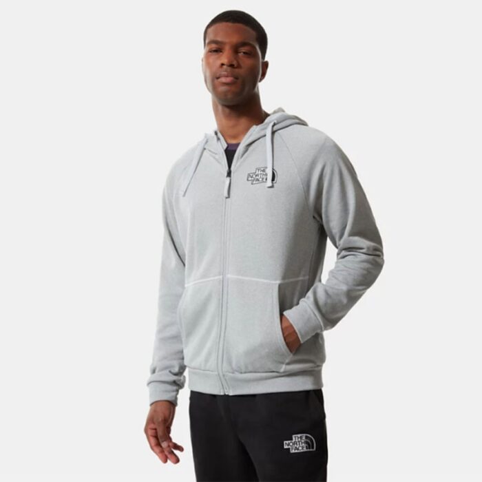 10307712_67db14c54e206 The North Face Men's M Exploration Zip Hoodie - جاكيت ذا نورث فيس ام اكسبلوريشن هودي للرجال لون رمادي - الصورة 1
