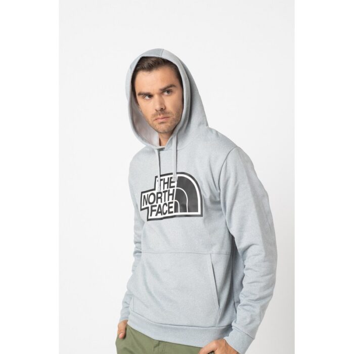 ⁦The North Face Men's Exploration Fleece Pullover Hoodie - تيشيرت ذا نورث فيس اكسبلوريشن فليس هودي للرجال لون زيتي فاتح⁩ - الصورة ⁦2⁩