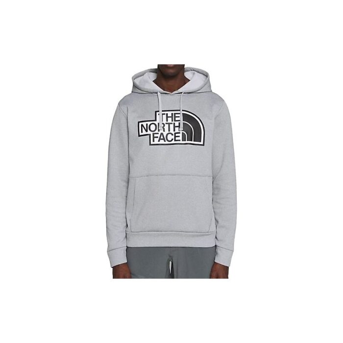 ⁦The North Face Men's Exploration Fleece Pullover Hoodie - تيشيرت ذا نورث فيس اكسبلوريشن فليس هودي للرجال لون زيتي فاتح⁩ - الصورة ⁦3⁩