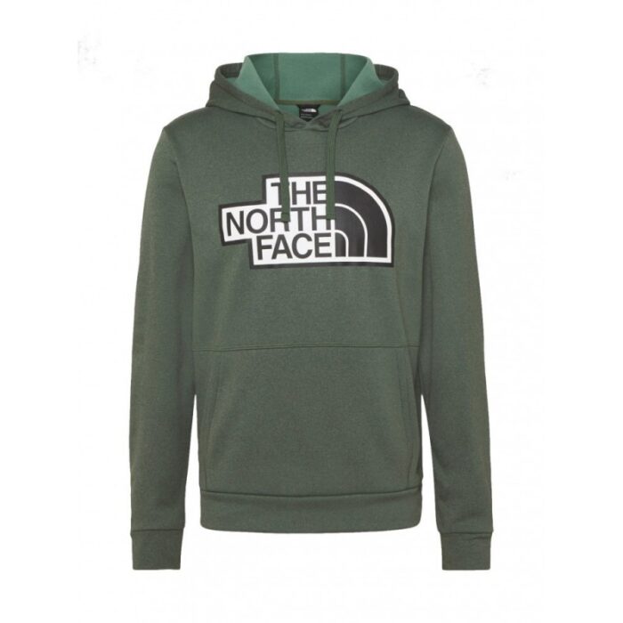 10307716_67db14d23e838 The North Face Men's Exploration Fleece Pullover Hoodie - تيشيرت ذا نورث فيس اكسبلوريشن فليس هودي للرجال لون زيتي غامق - الصورة 1
