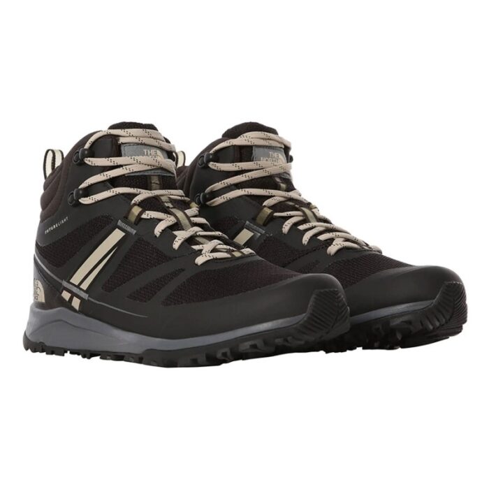 ⁦The North Face Men's Litewave Mid Futurelight Shoes - حذاء ذا نورث فيس لايت ويف ميد فيوترز للرجال لون أسود⁩ - الصورة ⁦11⁩