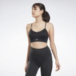 صدرية رياضية ريبوك وورك اوت ريدي للنساء لون أسود - Reebok Women's Workout Ready Sports Training Bra
