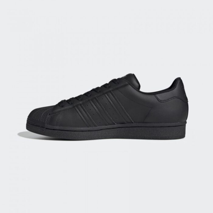 حذاء سوبر ستار من اديداس للرجال حذاء ركض عصري لون أسود adidas SUPERSTAR SHOES - Image 6