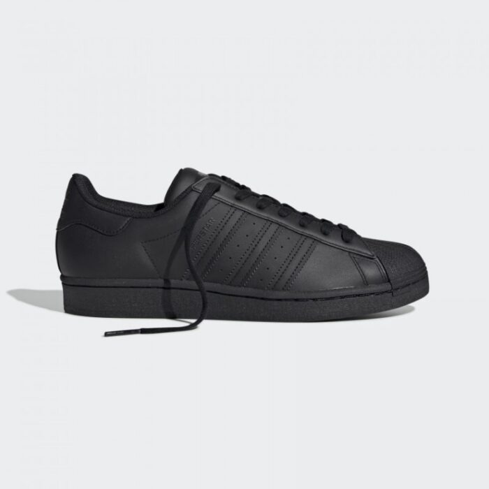 حذاء سوبر ستار من اديداس للرجال حذاء ركض عصري لون أسود adidas SUPERSTAR SHOES - Image 7
