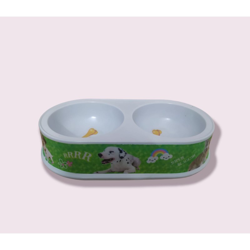 ⁦صحن بلاست مزوج لون اخضر⁩ - الصورة ⁦1⁩