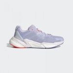 ⁦adidas Womens' X9000L3 Shoes - Purple- حذاء اديداس اكس 9000 ال 3 للنساء لون بنفسجي ونعل ابيض⁩ - الصورة ⁦2⁩