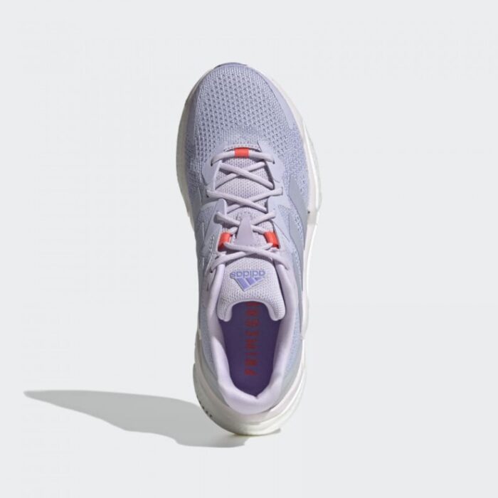 ⁦adidas Womens' X9000L3 Shoes - Purple- حذاء اديداس اكس 9000 ال 3 للنساء لون بنفسجي ونعل ابيض⁩ - الصورة ⁦3⁩