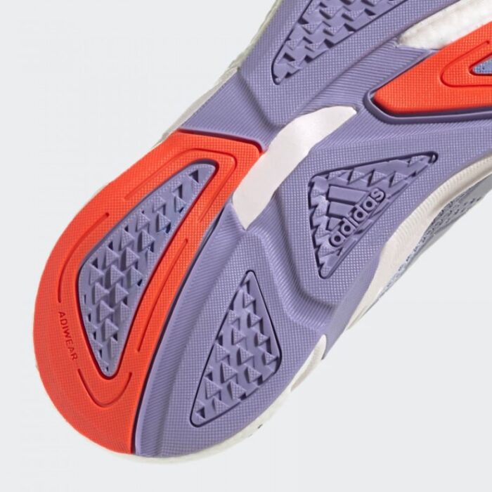 ⁦adidas Womens' X9000L3 Shoes - Purple- حذاء اديداس اكس 9000 ال 3 للنساء لون بنفسجي ونعل ابيض⁩ - الصورة ⁦8⁩