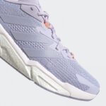 ⁦adidas Womens' X9000L3 Shoes - Purple- حذاء اديداس اكس 9000 ال 3 للنساء لون بنفسجي ونعل ابيض⁩ - الصورة ⁦9⁩