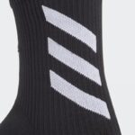 ⁦adidas Unisex Ask Crew Ul S Socks- جوارب اديداس للجنسين (زوج واحد)  لون أسود⁩ - الصورة ⁦2⁩