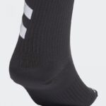 ⁦adidas Unisex Ask Crew Ul S Socks- جوارب اديداس للجنسين (زوج واحد)  لون أسود⁩ - الصورة ⁦3⁩