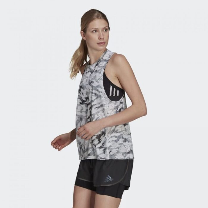 ⁦Adidas FAST AOP TANK⁩ - الصورة ⁦3⁩
