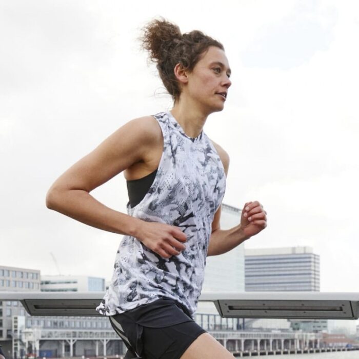 ⁦Adidas FAST AOP TANK⁩ - الصورة ⁦9⁩