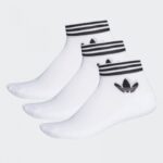 adidas Unisex' Originals Island Club Trefoil Ankle 3 Pairs Socks