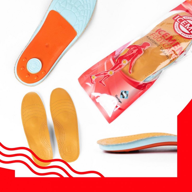 ⁦ضبان طبي للفلات فوت مع طبقة جل سفلية من ICEMEN⁩ - الصورة ⁦1⁩