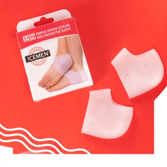 10308596_67db165711fa6 قطع مشد سيليكون لكعب القدم للتخلص من التشققات من ICEMEN - الصورة 1
