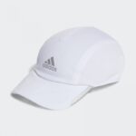 adidas Unisex' Aeroready Mesh Runner  Cap - White- طاقية اريوريدي ميش راننر للجنسين لون أبيض