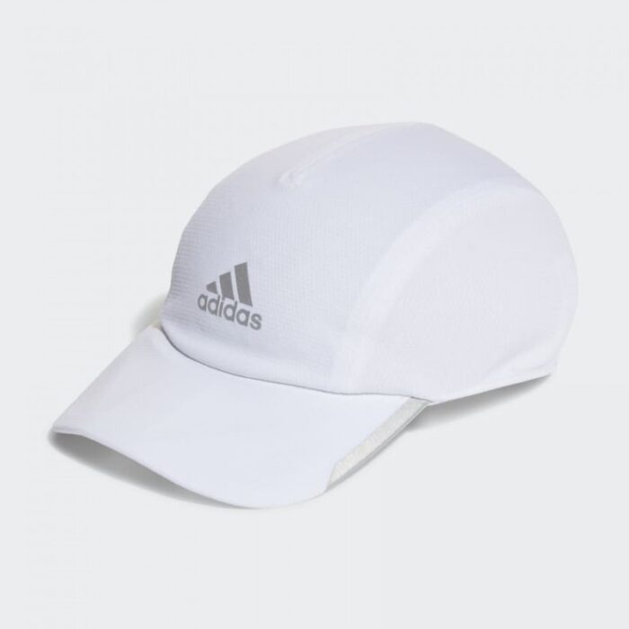 ⁦adidas Unisex' Aeroready Mesh Runner  Cap - White- طاقية اريوريدي ميش راننر للجنسين لون أبيض⁩ - الصورة ⁦1⁩