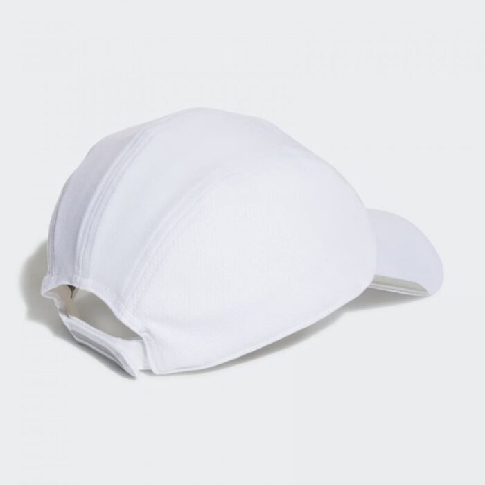 ⁦adidas Unisex' Aeroready Mesh Runner  Cap - White- طاقية اريوريدي ميش راننر للجنسين لون أبيض⁩ - الصورة ⁦2⁩