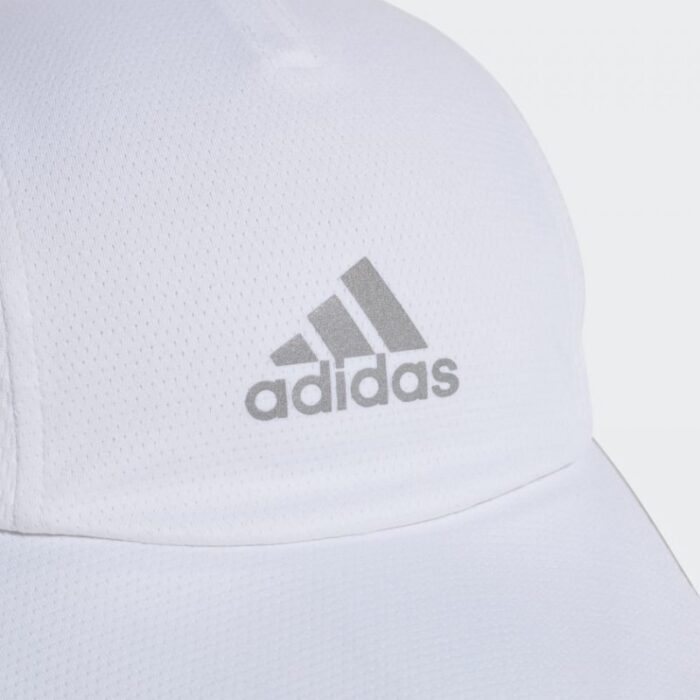 ⁦adidas Unisex' Aeroready Mesh Runner  Cap - White- طاقية اريوريدي ميش راننر للجنسين لون أبيض⁩ - الصورة ⁦3⁩