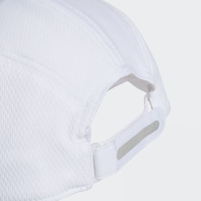 ⁦adidas Unisex' Aeroready Mesh Runner  Cap - White- طاقية اريوريدي ميش راننر للجنسين لون أبيض⁩ - الصورة ⁦4⁩