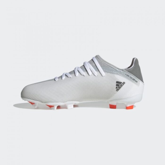 ⁦adidas X Speedflow.3 Firm Ground Boots - White⁩ - الصورة ⁦6⁩