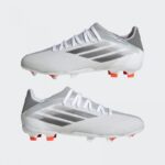 ⁦adidas X Speedflow.3 Firm Ground Boots - White⁩ - الصورة ⁦7⁩