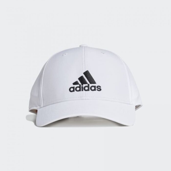 10309390_67db17efed725 adidas Unisex Lightweight Embroidered Baseball Cap- طاقية اديداس لايت وييت للجنسين لون أبيض - الصورة 1
