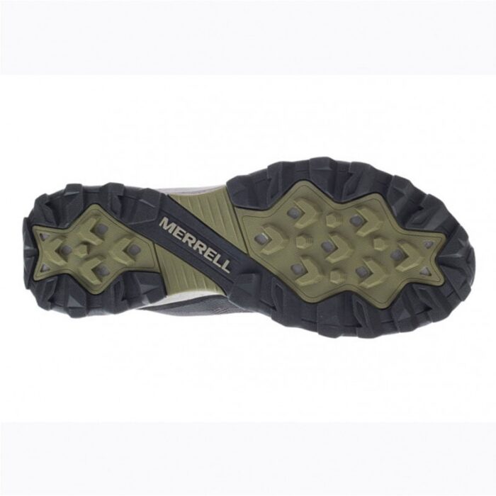 ⁦Merrell Men's Speed Strike Mid Hiker Waterproof Shoes - حذاء ميريل سبيد سترايك ميد ووتر بروف للرجال لون زيتي⁩ - الصورة ⁦5⁩