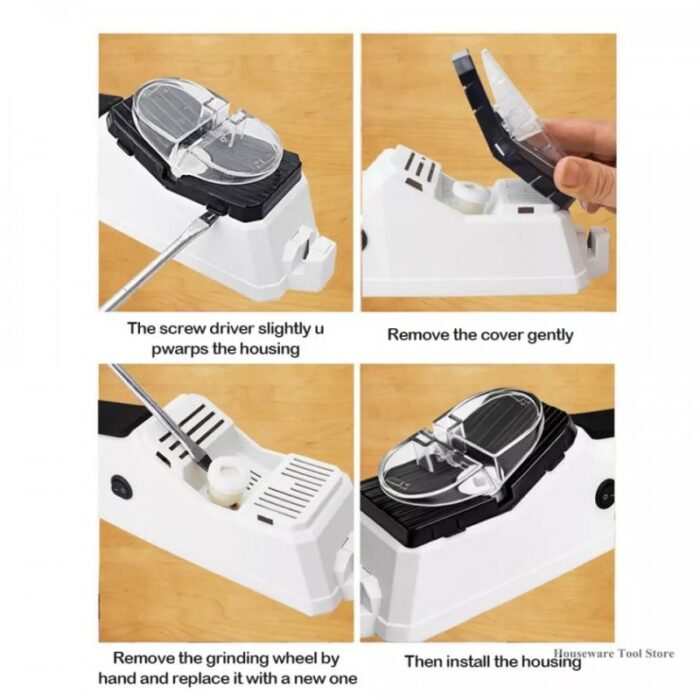 ⁦مسن سكاكين إلكتروني⁩ - الصورة ⁦3⁩