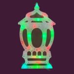 فانوس تعليق مضيء 45 سم