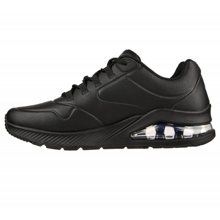 ⁦Skechers Men's Uno 2 Shoes - حذاء سكيتشرز أونو 2 للرجال لون أسود⁩ - الصورة ⁦4⁩