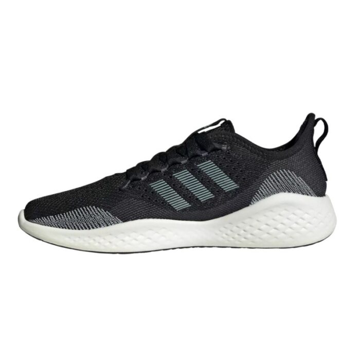 ⁦adidas Fluidflow 2.0 Shoes - Black - حذاء اديداس فلويدفلو 2.0 لون أسود⁩ - الصورة ⁦2⁩