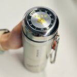 ⁦مطرة ستانلس ستيل مع غطاء لون فضي سعة 360 مل⁩ - الصورة ⁦10⁩