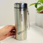 ⁦مطرة ستانلس ستيل مع غطاء لون فضي سعة 360 مل⁩ - الصورة ⁦12⁩