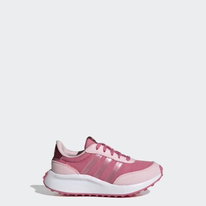 ⁦adidas Kids' x RUN 70S K Shoes - Pink - حذاء اديداس اكس رن 70 اس كيه للأطفال لون زهري⁩ - الصورة ⁦2⁩