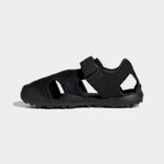 ⁦adidas Captain Toey K Sandals Black- صندل كابتين توي كيه لون أسود⁩ - الصورة ⁦6⁩