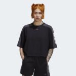 adidas Graphic Crop T-Shirt-Black
