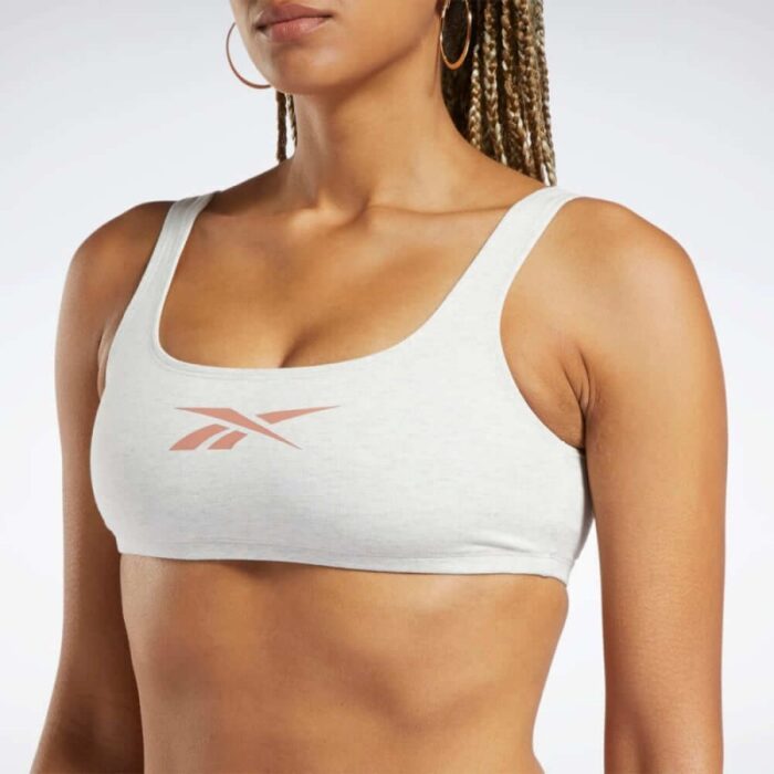⁦Reebok Womens' Stanik Classics Logo Bra⁩ - الصورة ⁦6⁩