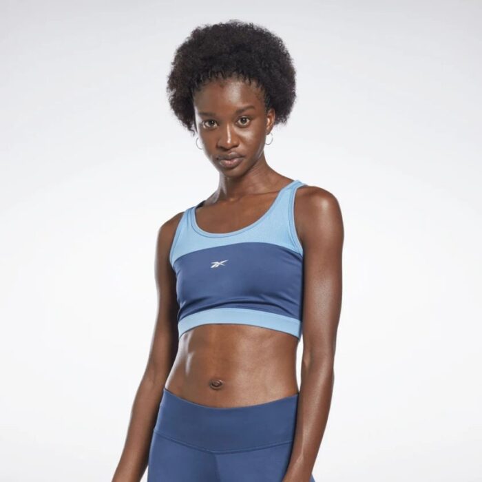 ⁦Reebok Womens' WOR Mesh Bralette Bra⁩ - الصورة ⁦3⁩