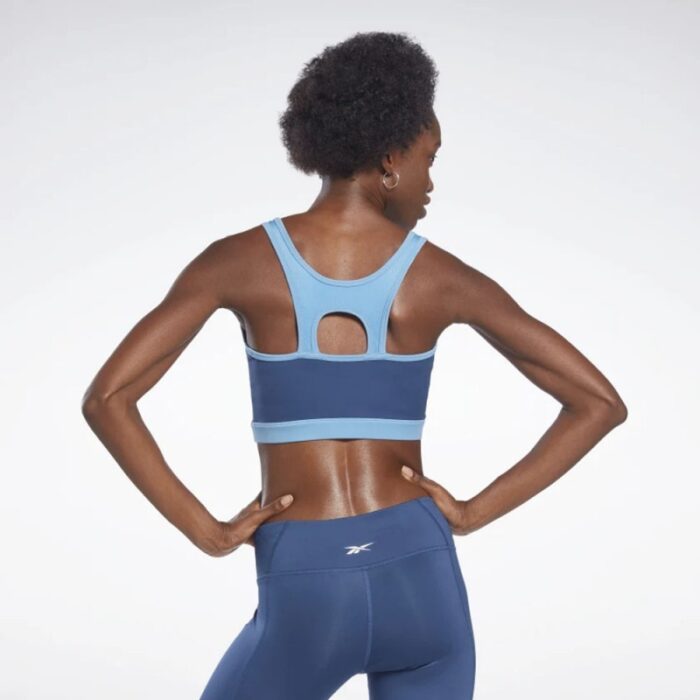 ⁦Reebok Womens' WOR Mesh Bralette Bra⁩ - الصورة ⁦4⁩