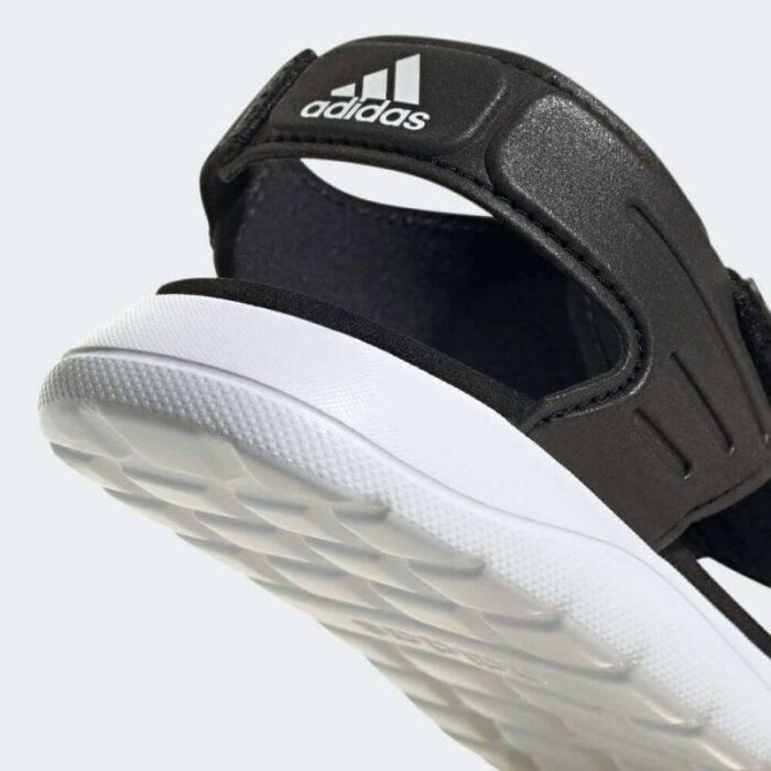 ⁦صندل كمفورت سبورت من اديداس للأطفال لون أسود Adidas Comfort Sandals Casual Sports⁩ - الصورة ⁦9⁩