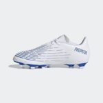 ⁦adidas Predator Edge.4 Flexible Ground Boots - White⁩ - الصورة ⁦7⁩