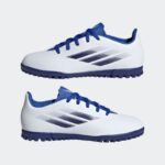 ⁦adidas X Speedflow.4 Turf Boots-White⁩ - الصورة ⁦4⁩