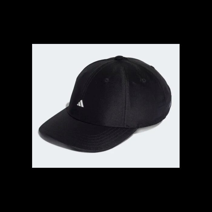 10310428_67db1b1883005 adidas Unisex' Satin Baseball Cap - Black- طاقية اديداس ستين بيسبول للجنسين لون اسود - الصورة 1