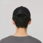 ⁦adidas Unisex' Satin Baseball Cap - Black- طاقية اديداس ستين بيسبول للجنسين لون اسود⁩ - الصورة ⁦5⁩