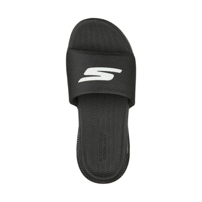 ⁦Skechers Mens' GO Consistent Sandals- شبشب سكيتشرز جو كونستينت للرجال لون أسود⁩ - الصورة ⁦2⁩