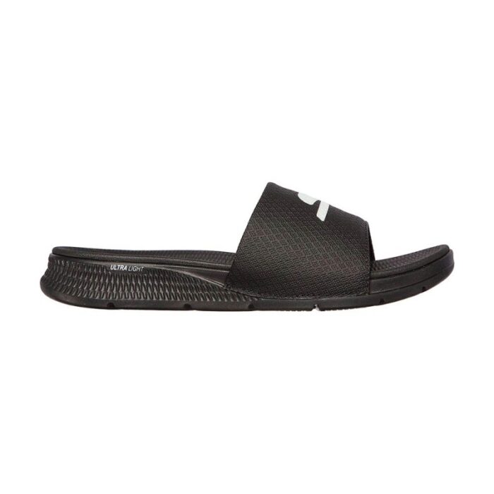 ⁦Skechers Mens' GO Consistent Sandals- شبشب سكيتشرز جو كونستينت للرجال لون أسود⁩ - الصورة ⁦5⁩