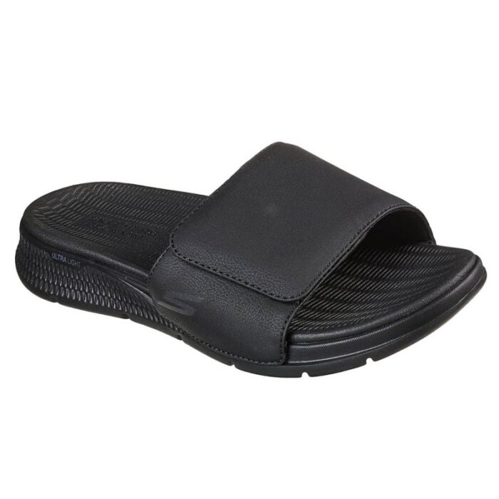 10310491_67db1b55d6434 Skechers Mens' GO Consistent - Watershed Sandals- شبشب سكيتشرز جو كونستينت للرجال لون أسود - الصورة 1